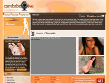 Tablet Screenshot of cambabelive.net
